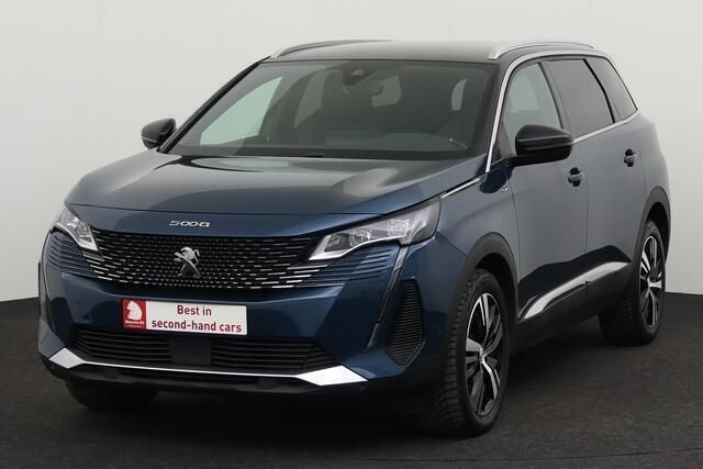 Blauw Gebruikt 2021 Peugeot 5008 GTi MPV | € 26.995 (Eerlijke prijs) - Afbeelding 1/4