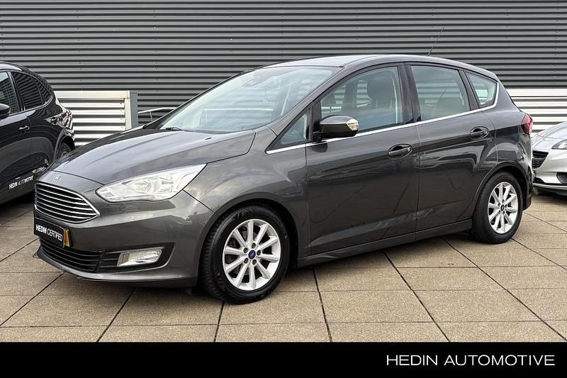 Grijs Gebruikt 2018 Ford C-MAX Titanium MPV | € 11.945 (Eerlijke prijs) - Afbeelding 1/3