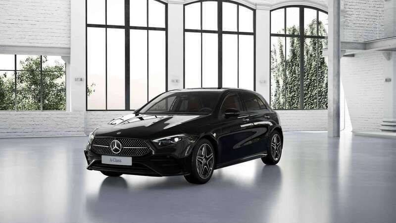 Zwart Nieuw 2025 Mercedes A180 Business Hatchback | € 51.650 - Afbeelding 1/4