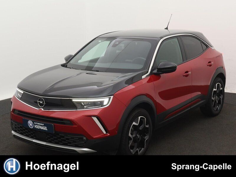 Rood, metallic lak Gebruikt 2021 Opel Mokka Ultimate SUV | € 22.950 (Eerlijke prijs) - Afbeelding 1/3