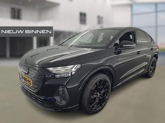 Zwart Occasion 2021 Audi Q4 Sportback e-tron Advanced Plus SUV | € 28.940 (Eerlijke prijs) - Afbeelding 1/4