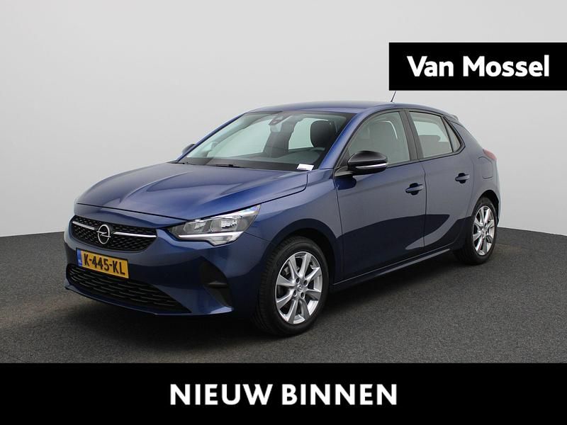 Blauw Occasion 2021 Opel Corsa Edition Hatchback | € 12.900 (Eerlijke prijs) - Afbeelding 1/4