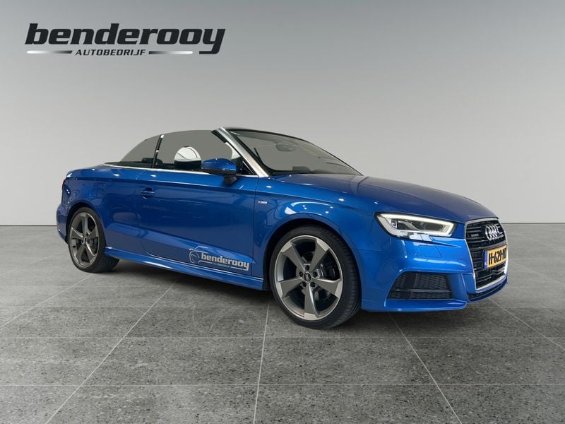 Blauw Gebruikt 2018 Audi A3 Cabriolet S-Line Cabriolet | € 27.990 (Eerlijke prijs) - Afbeelding 1/4