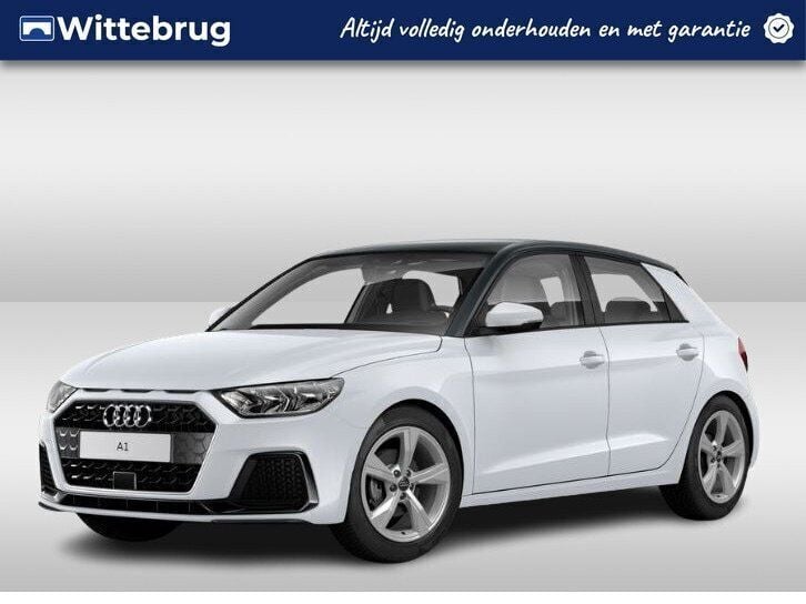 Wit Gebruikt 2019 Audi A1 Sportback Design Hatchback | € 21.950 (Eerlijke prijs) - Afbeelding 1/3