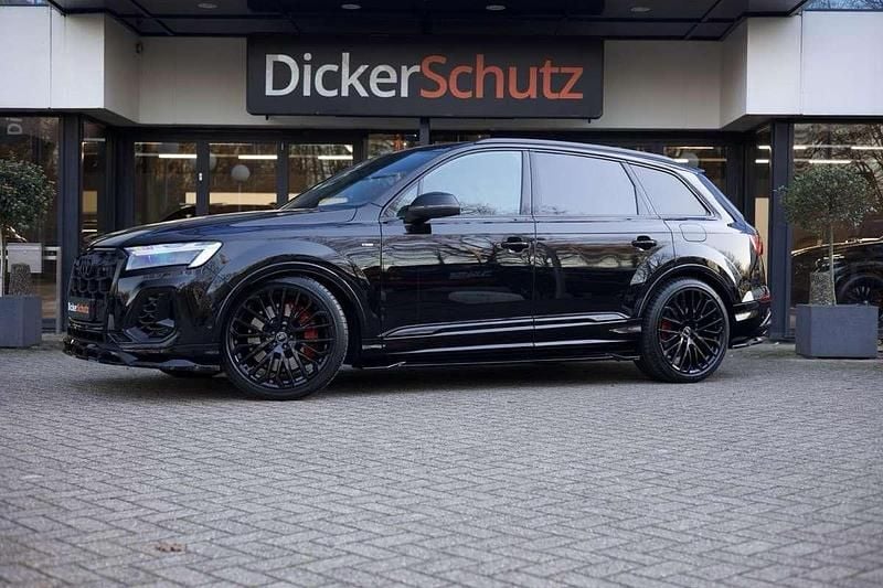 Zwart Nieuw 2025 Audi Q7 Competition SUV | € 105.950 (Super prijs) - Afbeelding 1/4