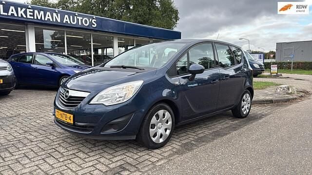 Blauw Gebruikt 2010 Opel Meriva Edition MPV | € 6.950 (Duur) - Afbeelding 1/4