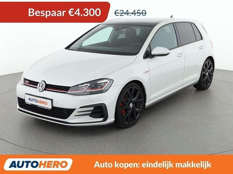 Wit Occasion 2018 VW Golf VII GTI Hatchback | € 20.349 (Super prijs) - Afbeelding 1/3