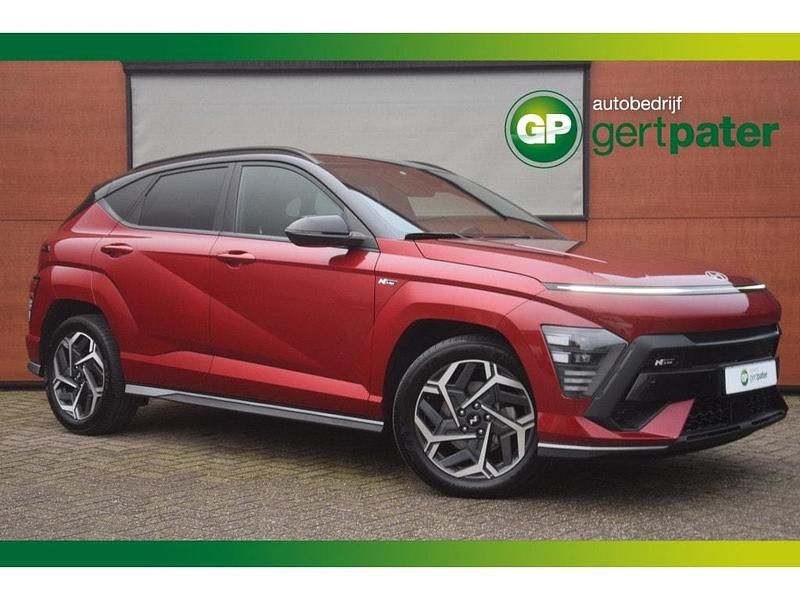 Rood Occasion 2023 Hyundai Kona N Line SUV | € 30.900 (Iets duurder) - Afbeelding 1/4