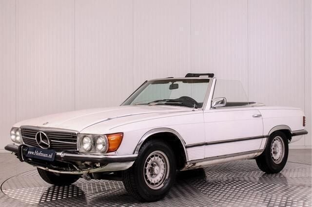 Wit Gebruikt 1973 Mercedes SL350 Cabriolet | € 16.900 - Afbeelding 1/4