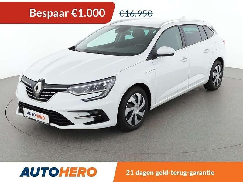 Wit Gebruikt 2021 Renault Mégane IV Intens Stationwagen | € 16.149 (Super prijs) - Afbeelding 1/3