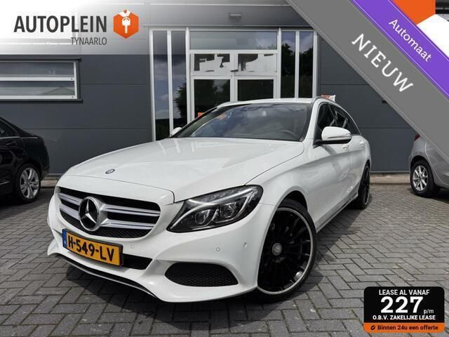 Wit Gebruikt 2015 Mercedes C180 Avantgarde Stationwagen | € 13.995 (Goede deal) - Afbeelding 1/4