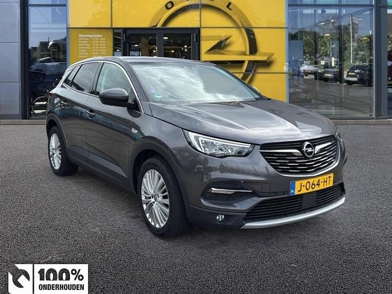 Grijs Gebruikt 2020 Opel Grandland X Innovation SUV | € 20.905 (Eerlijke prijs) - Afbeelding 1/4