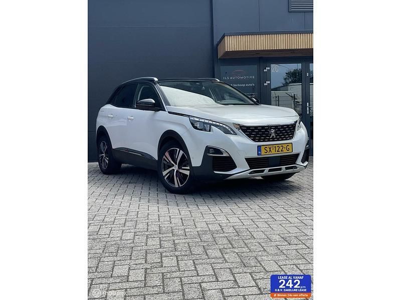 Wit Gebruikt 2018 Peugeot 3008 Allure SUV | € 14.950 (Duur) - Afbeelding 1/4