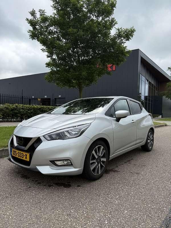 Grijs Gebruikt 2019 Nissan Micra N-Connecta Hatchback | € 11.000 (Goede deal) - Afbeelding 1/4