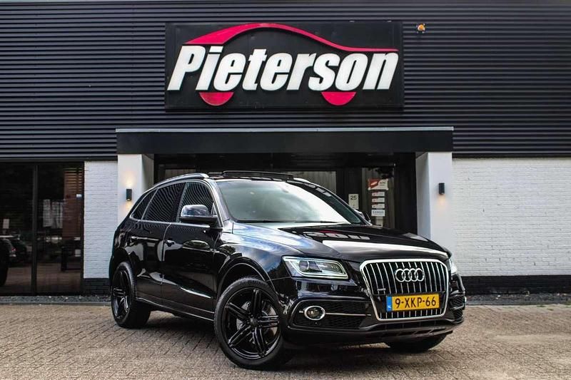 Zwart Gebruikt 2013 Audi Q5 S-Line SUV | € 17.899 (Eerlijke prijs) - Afbeelding 1/4