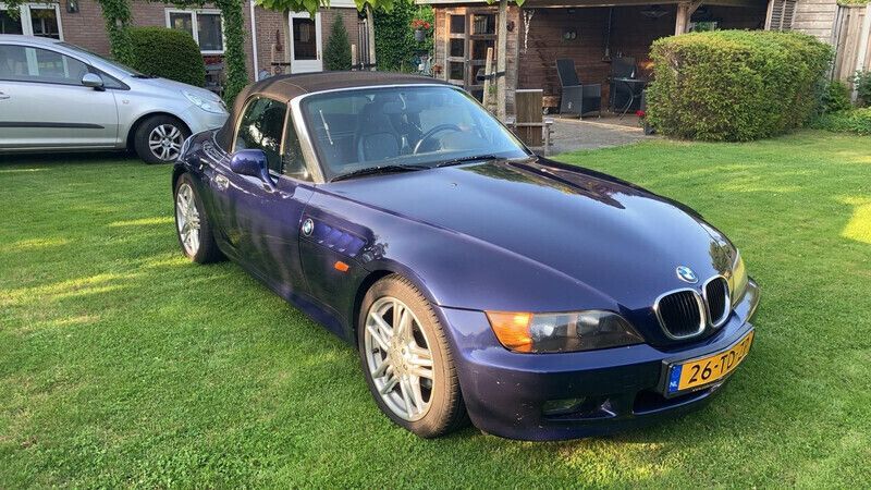 Blauw Gebruikt 1998 BMW Z3 Cabriolet | € 3.995 - Afbeelding 1/4