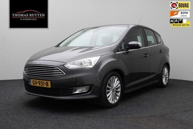 Grijs Gebruikt 2015 Ford C-MAX Titanium MPV | € 9.499 (Eerlijke prijs) - Afbeelding 1/4