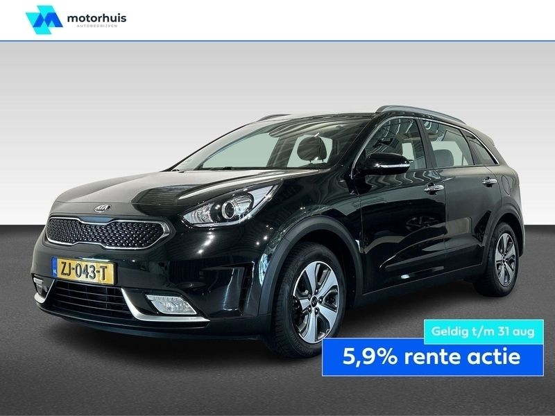Zwart Gebruikt 2019 Kia Niro SUV | € 17.875 (Eerlijke prijs) - Afbeelding 1/4