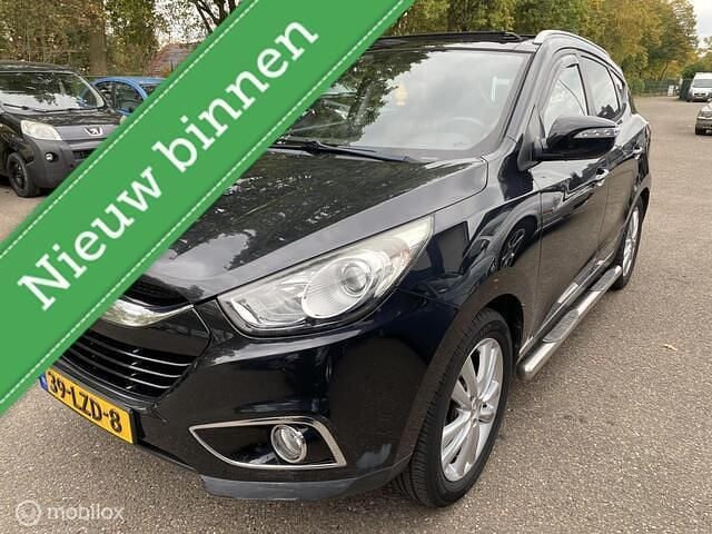 Zwart Gebruikt 2010 Hyundai ix35 SUV | € 8.695 (Eerlijke prijs) - Afbeelding 1/4