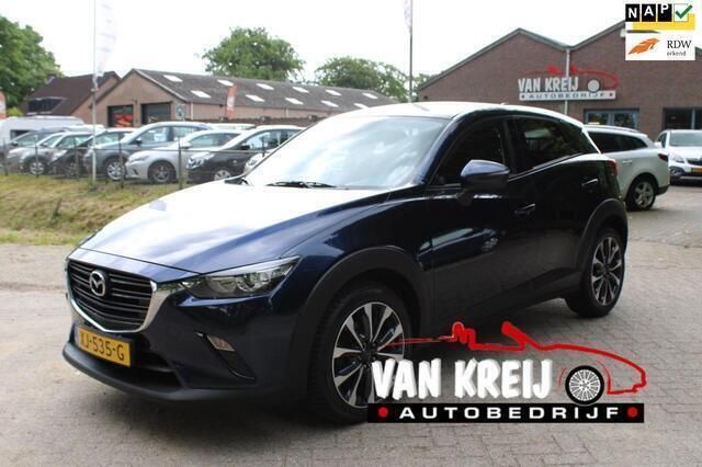 Blauw, metallic lak Gebruikt 2019 Mazda CX-3 Inclusive SUV | € 15.750 (Eerlijke prijs) - Afbeelding 1/4