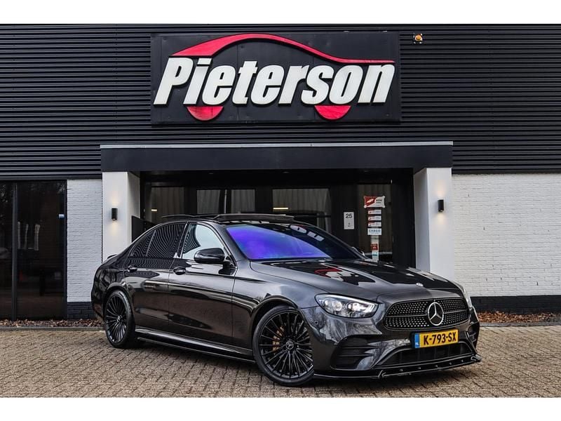 Grijs Occasion 2021 Mercedes E200 Business Sedan | € 44.950 (Duur) - Afbeelding 1/4