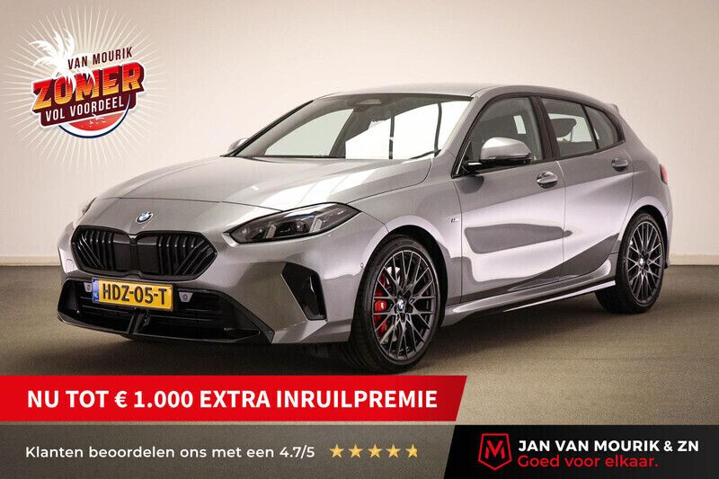 Grijs Gebruikt 2025 BMW 120 M Sport Hatchback | € 45.095 - Afbeelding 1/4