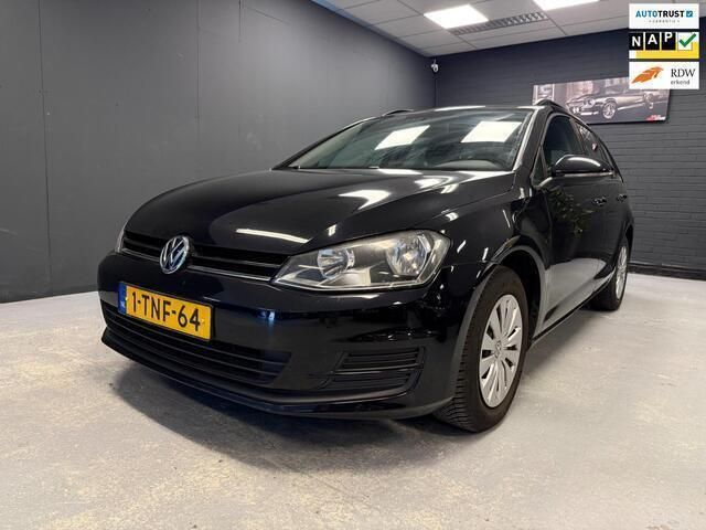Zwart Gebruikt 2014 VW Golf VII Stationwagen | € 8.999 (Super prijs) - Afbeelding 1/4