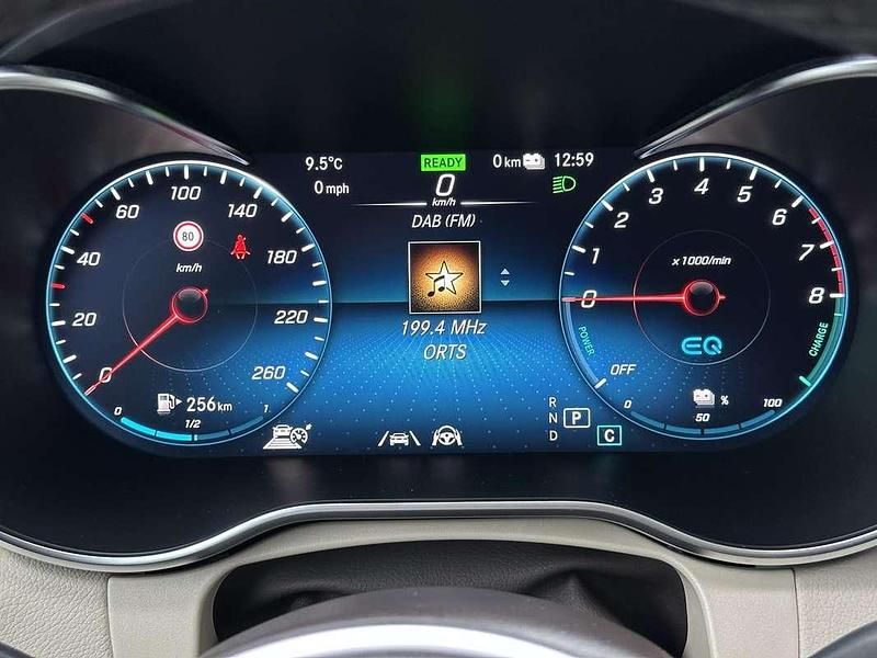 Occasion Mercedes GLC300e Business 320 PK (235 kW) 2020 Blauw Coupé