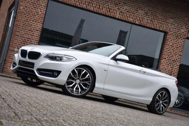 Occasion BMW 218 Sport Line 150 PK (110 kW) 2016 Wit Cabriolet