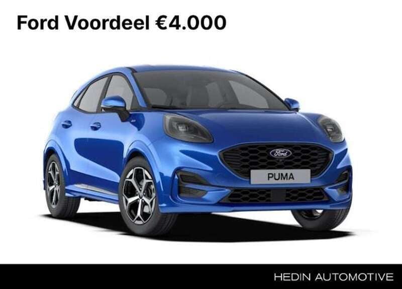 Blauw Nieuw 2024 Ford Puma ST-Line Coupé | € 31.190 (Eerlijke prijs) - Afbeelding 1/4