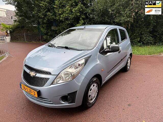 Blauw Gebruikt 2010 Chevrolet Spark LS Hatchback | € 1.895 (Goede deal) - Afbeelding 1/4