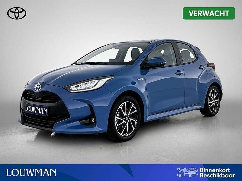 Blauw Gebruikt 2021 Toyota Yaris Hybrid Edition Hatchback | € 19.950 (Goede deal) - Afbeelding 1/3