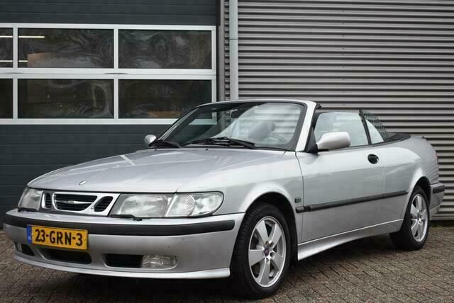 Grijs Gebruikt 2002 Saab 9-3 Cabriolet Cabriolet | € 5.335 (Goede deal) - Afbeelding 1/4
