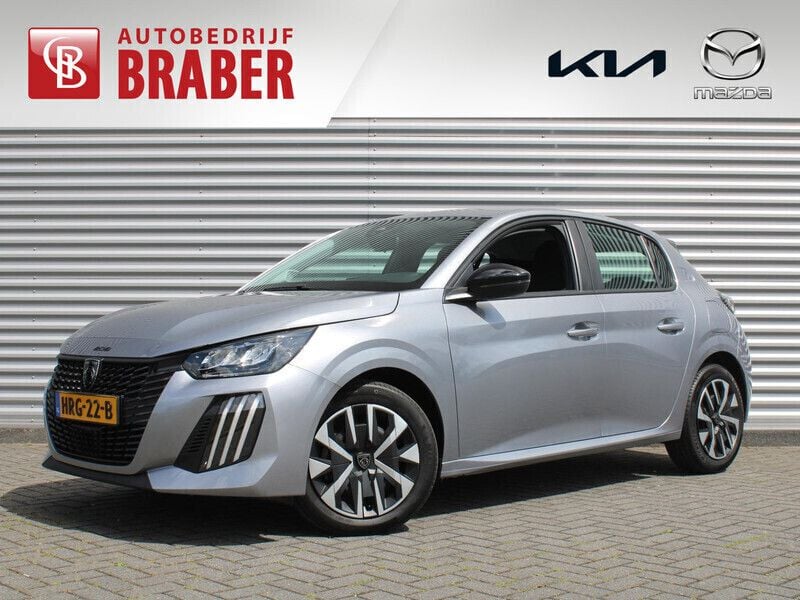 Grijs Gebruikt 2024 Peugeot 208 Active Hatchback | € 20.495 (Eerlijke prijs) - Afbeelding 1/4