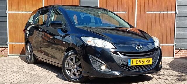 Zwart, metallic lak Gebruikt 2011 Mazda 5 MPV | € 7.450 (Eerlijke prijs) - Afbeelding 1/4