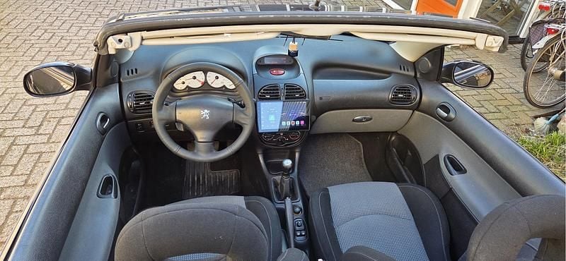 Occasion Peugeot 206 CC 2016 Zwart Cabriolet