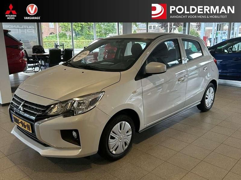 Wit Nieuw 2025 Mitsubishi Space Star Hatchback | € 19.232 (Iets duurder) - Afbeelding 1/1