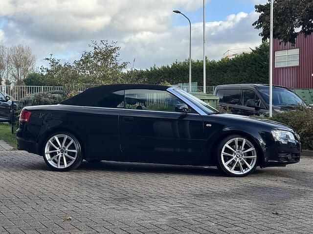 Occasion Audi A4 Cabriolet S-Line 200 PK (147 kW) 2007 Zwart Cabriolet