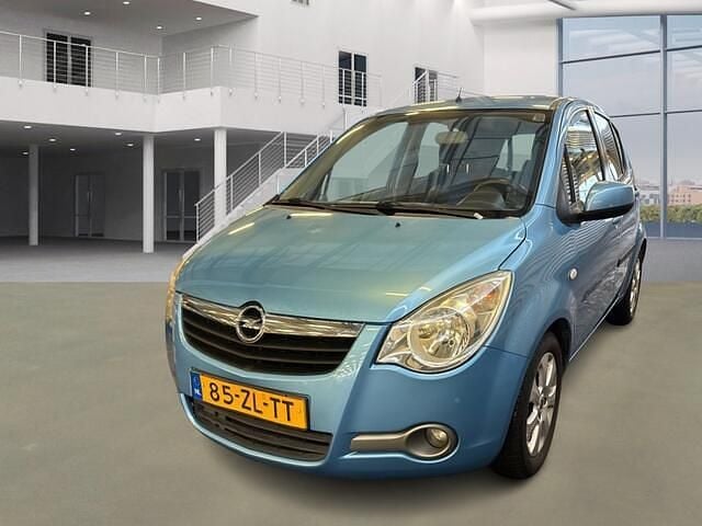 Blauw Occasion 2008 Opel Agila Enjoy Hatchback | € 3.445 (Goede deal) - Afbeelding 1/4