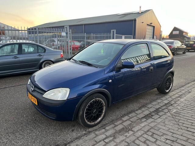 Occasion Opel Corsa Comfort 75 PK (55 kW) 2003 Blauw Hatchback