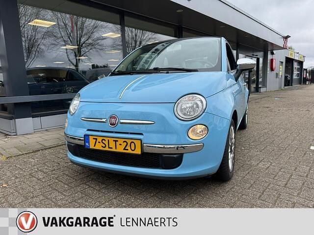 Blauw Gebruikt 2013 Fiat 500C Pop Cabriolet | € 7.435 (Eerlijke prijs) - Afbeelding 1/4