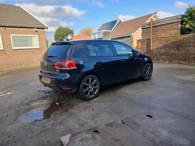 Occasion VW Golf VI R-line 105 PK (77 kW) 2010 Zwart Hatchback