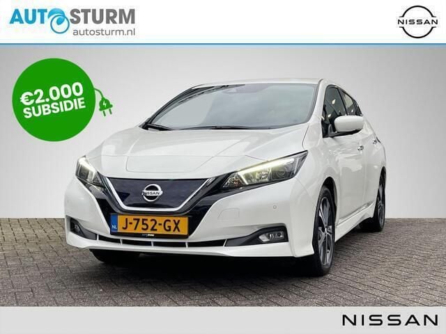 Wit Gebruikt 2020 Nissan Leaf N-Connecta Hatchback | € 14.999 (Goede deal) - Afbeelding 1/4