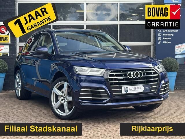 Blauw Gebruikt 2020 Audi Q5 S-Line SUV | € 34.980 (Super prijs) - Afbeelding 1/4