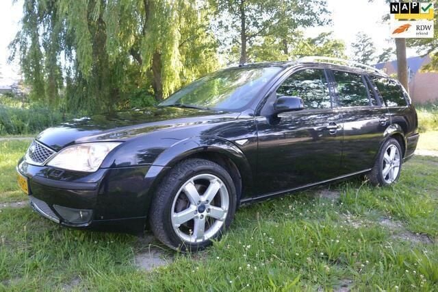 Zwart Gebruikt 2007 Ford Mondeo Platinum Stationwagen | € 1.999 (Goede deal) - Afbeelding 1/4