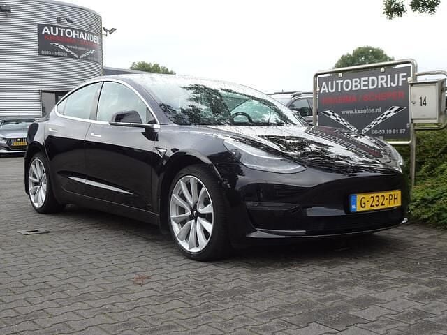 Zwart Gebruikt 2019 Tesla Model 3 Long Range AWD Sedan | € 20.750 (Eerlijke prijs) - Afbeelding 1/4