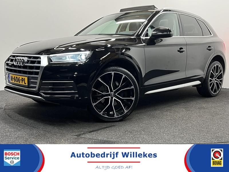 Zwart Gebruikt 2018 Audi Q5 Design SUV | € 36.445 (Duur) - Afbeelding 1/4