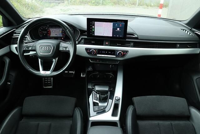 Occasion Audi A4 S-Line 150 PK (110 kW) 2021 Zwart Stationwagen