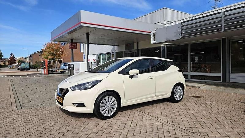 Wit Gebruikt 2021 Nissan Micra Acenta Hatchback | € 12.950 (Eerlijke prijs) - Afbeelding 1/4
