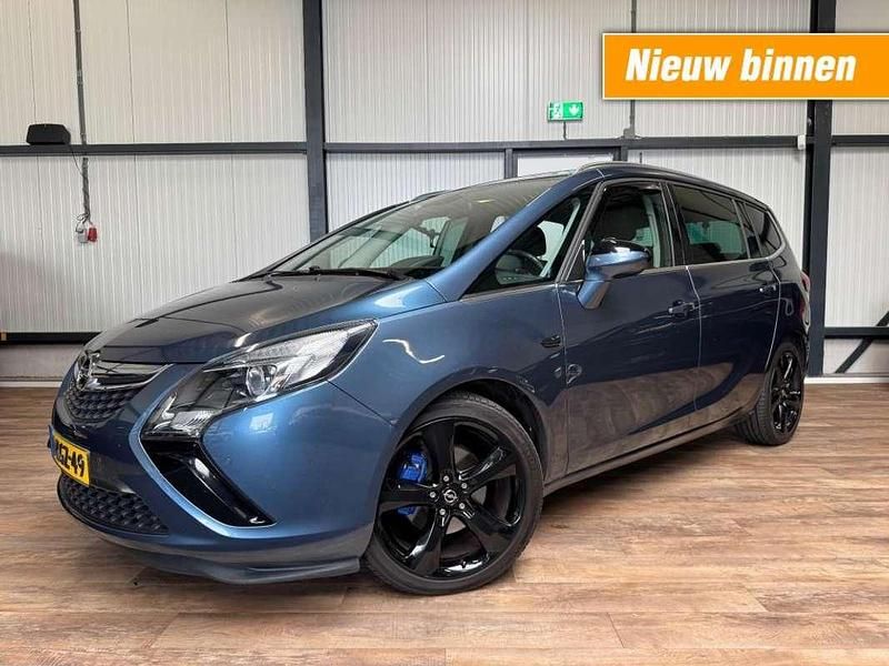 Blauw Gebruikt 2013 Opel Zafira Tourer MPV | € 6.490 (Eerlijke prijs) - Afbeelding 1/4